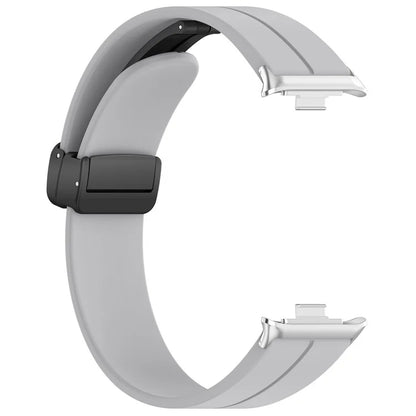 For Xiaomi Redmi Watch 4 / Smart Band 8 Pro Silicone Strap Replacement Wrist Band with Folding Buckle
