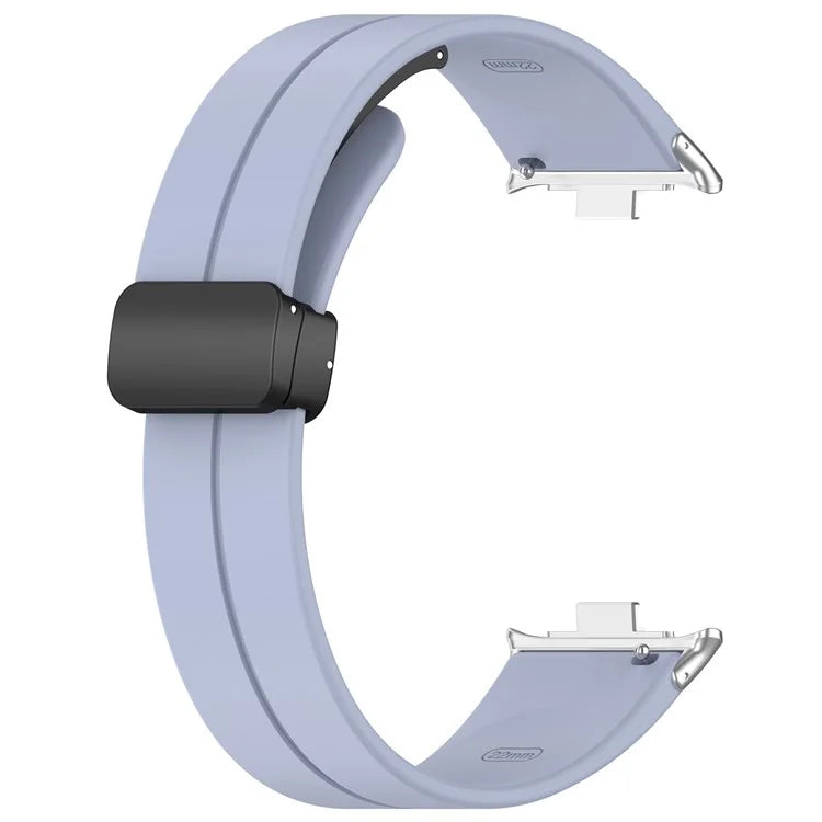 For Xiaomi Redmi Watch 4 / Smart Band 8 Pro Silicone Strap Replacement Wrist Band with Folding Buckle