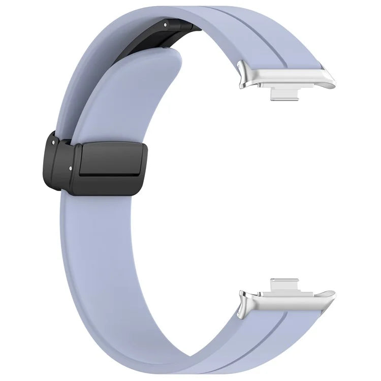 For Xiaomi Redmi Watch 4 / Smart Band 8 Pro Silicone Strap Replacement Wrist Band with Folding Buckle