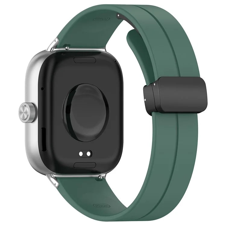 For Xiaomi Redmi Watch 4 / Smart Band 8 Pro Silicone Strap Replacement Wrist Band with Folding Buckle