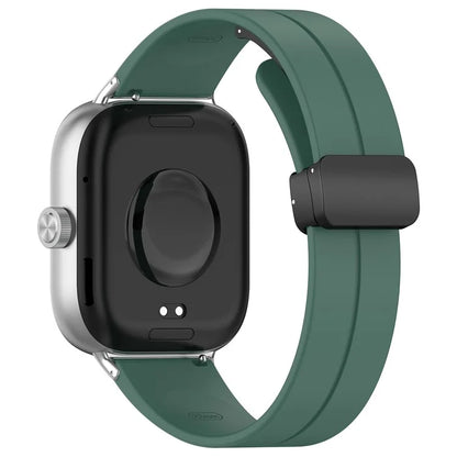 For Xiaomi Redmi Watch 4 / Smart Band 8 Pro Silicone Strap Replacement Wrist Band with Folding Buckle