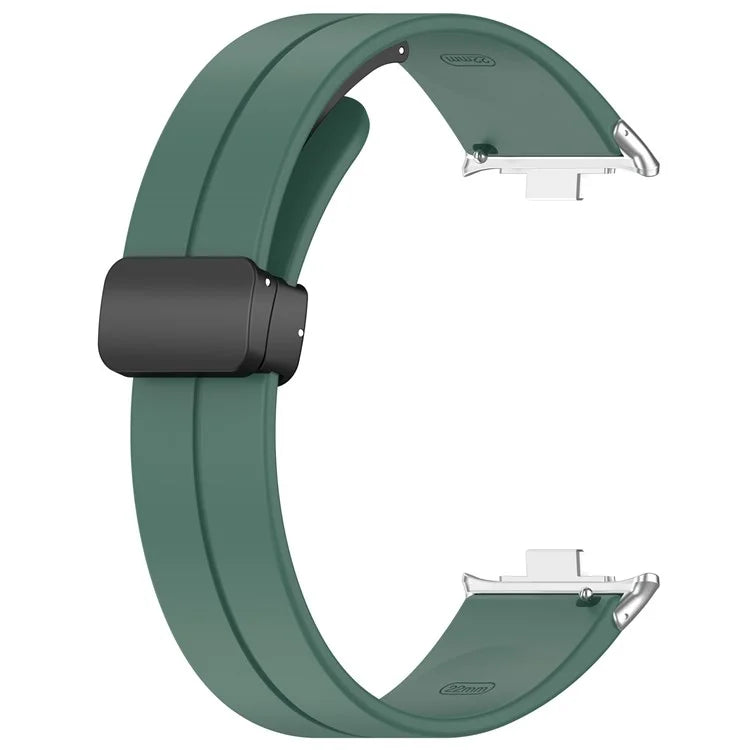 For Xiaomi Redmi Watch 4 / Smart Band 8 Pro Silicone Strap Replacement Wrist Band with Folding Buckle
