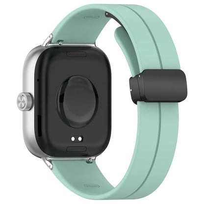 For Xiaomi Redmi Watch 4 / Smart Band 8 Pro Silicone Strap Replacement Wrist Band with Folding Buckle