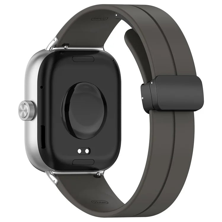 For Xiaomi Redmi Watch 4 / Smart Band 8 Pro Silicone Strap Replacement Wrist Band with Folding Buckle