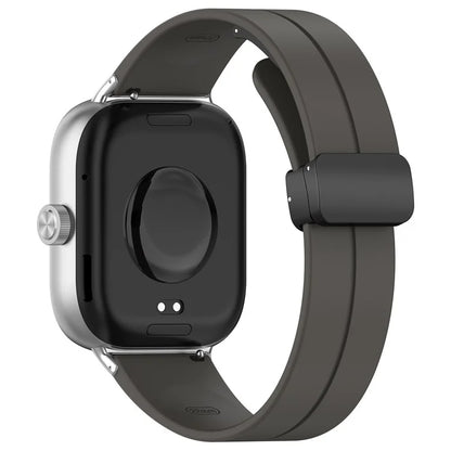 For Xiaomi Redmi Watch 4 / Smart Band 8 Pro Silicone Strap Replacement Wrist Band with Folding Buckle