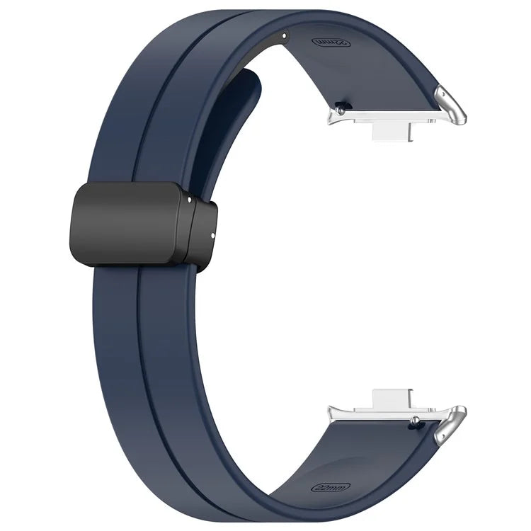 For Xiaomi Redmi Watch 4 / Smart Band 8 Pro Silicone Strap Replacement Wrist Band with Folding Buckle