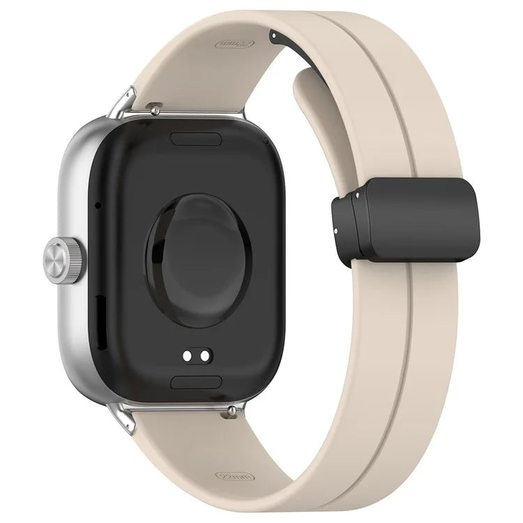 For Xiaomi Redmi Watch 4 / Smart Band 8 Pro Silicone Strap Replacement Wrist Band with Folding Buckle