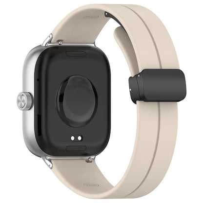 For Xiaomi Redmi Watch 4 / Smart Band 8 Pro Silicone Strap Replacement Wrist Band with Folding Buckle