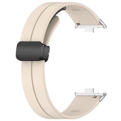 For Xiaomi Redmi Watch 4 / Smart Band 8 Pro Silicone Strap Replacement Wrist Band with Folding Buckle