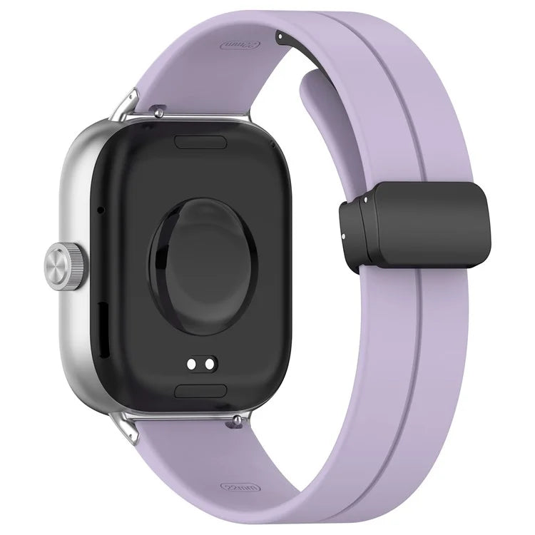 For Xiaomi Redmi Watch 4 / Smart Band 8 Pro Silicone Strap Replacement Wrist Band with Folding Buckle