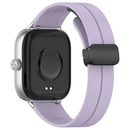 For Xiaomi Redmi Watch 4 / Smart Band 8 Pro Silicone Strap Replacement Wrist Band with Folding Buckle