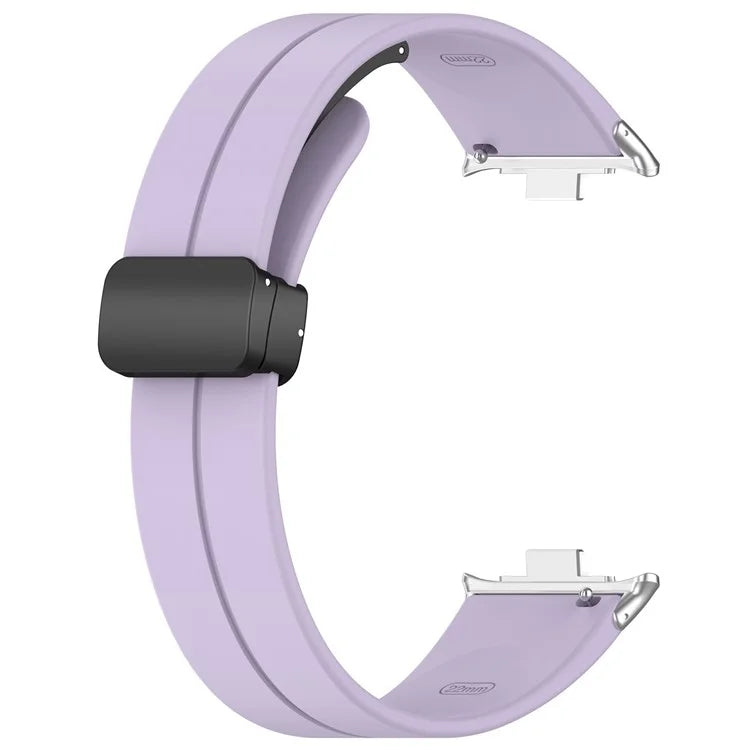 For Xiaomi Redmi Watch 4 / Smart Band 8 Pro Silicone Strap Replacement Wrist Band with Folding Buckle