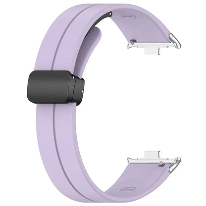 For Xiaomi Redmi Watch 4 / Smart Band 8 Pro Silicone Strap Replacement Wrist Band with Folding Buckle