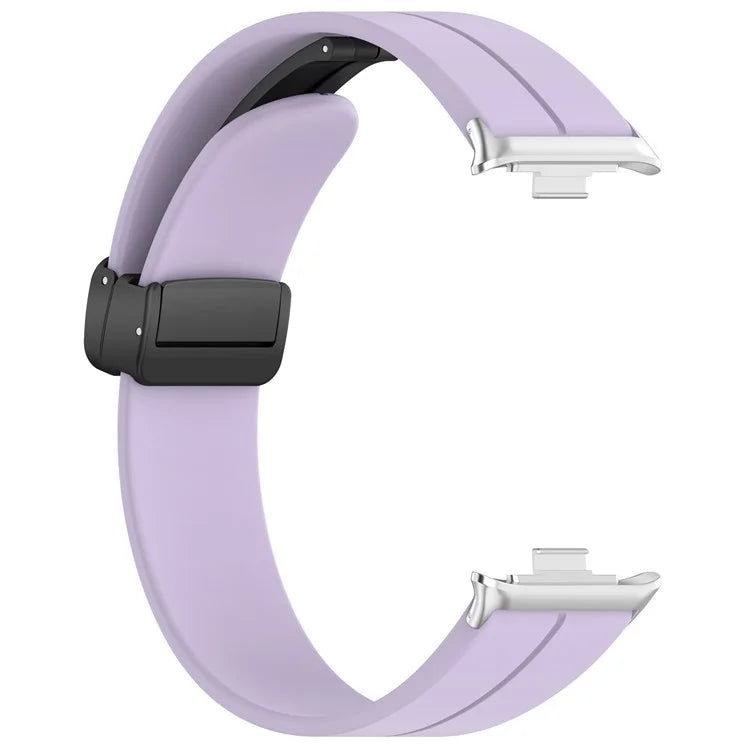 For Xiaomi Redmi Watch 4 / Smart Band 8 Pro Silicone Strap Replacement Wrist Band with Folding Buckle