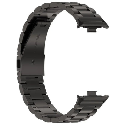 For Xiaomi Redmi Watch 4 / Smart Band 8 Pro Stainless Steel Strap 3-Bead Watch Band