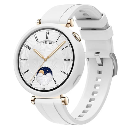 For Huawei Watch GT 4 41mm Replacement Silicone Band with Watch Case
