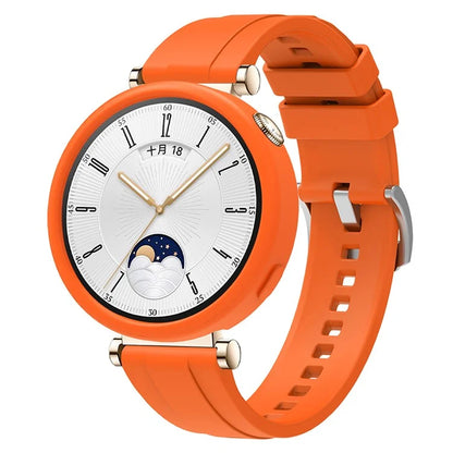 For Huawei Watch GT 4 41mm Replacement Silicone Band with Watch Case