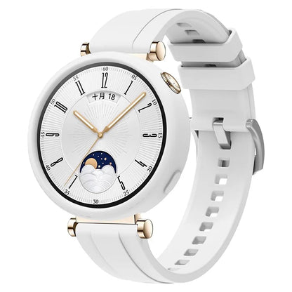 For Huawei Watch GT 4 41mm Soft Silicone Watch Band Strap Replacement Accessory