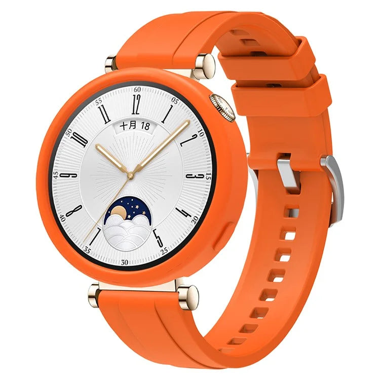 For Huawei Watch GT 4 41mm Soft Silicone Watch Band Strap Replacement Accessory