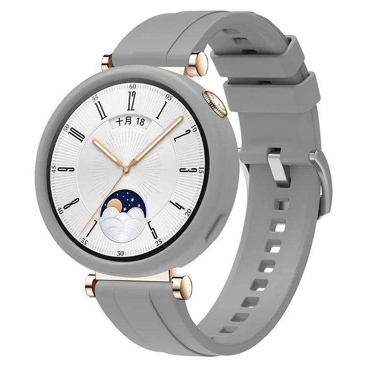 For Huawei Watch GT 4 41mm Soft Silicone Watch Band Strap Replacement Accessory