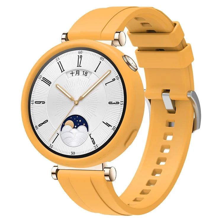 For Huawei Watch GT 4 41mm Soft Silicone Watch Band Strap Replacement Accessory