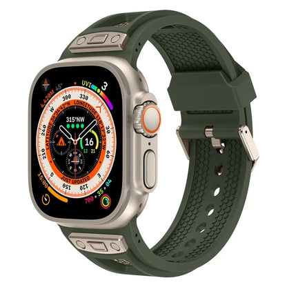 TPU Watch Strap for Apple Watch Ultra 2 Ultra 49mm  /  Series 9 8 7 45mm  /  6 5 4 SE (2022) SE (2023) SE 44mm  /  3 2 1 42mm