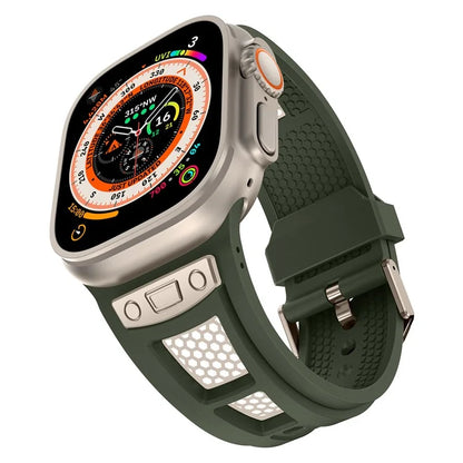 TPU Watch Strap for Apple Watch Ultra 2 Ultra 49mm  /  Series 9 8 7 45mm  /  6 5 4 SE (2022) SE (2023) SE 44mm  /  3 2 1 42mm