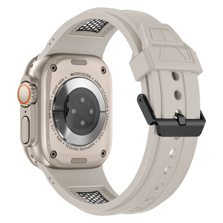 TPU Watch Strap for Apple Watch Ultra 2 Ultra 49mm  /  Series 9 8 7 45mm  /  6 5 4 SE (2022) SE (2023) SE 44mm  /  3 2 1 42mm
