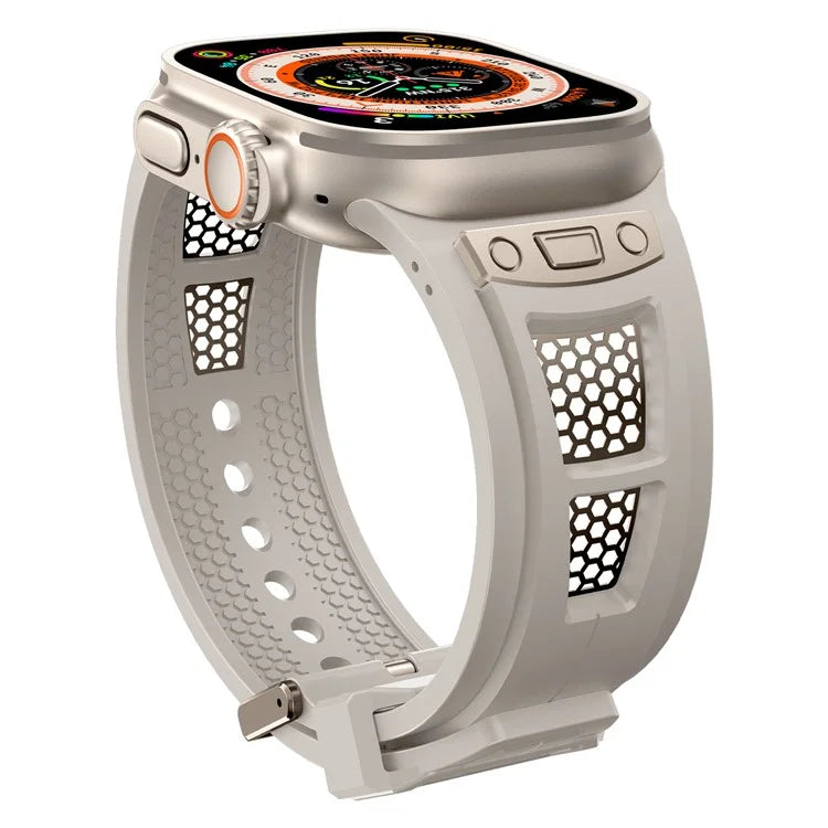 TPU Watch Strap for Apple Watch Ultra 2 Ultra 49mm  /  Series 9 8 7 45mm  /  6 5 4 SE (2022) SE (2023) SE 44mm  /  3 2 1 42mm