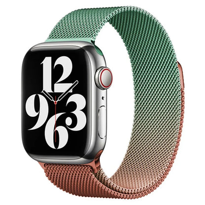For Apple Watch Series 9 8 7 41mm  /  6 5 4 SE (2023) SE (2022) SE 40mm  /  3 2 1 38mm Watch Band Gradient Magnetic Strap