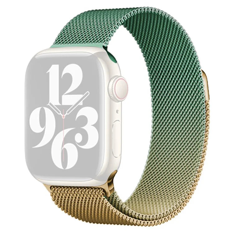 For Apple Watch Series 9 8 7 41mm  /  6 5 4 SE (2023) SE (2022) SE 40mm  /  3 2 1 38mm Watch Band Gradient Magnetic Strap