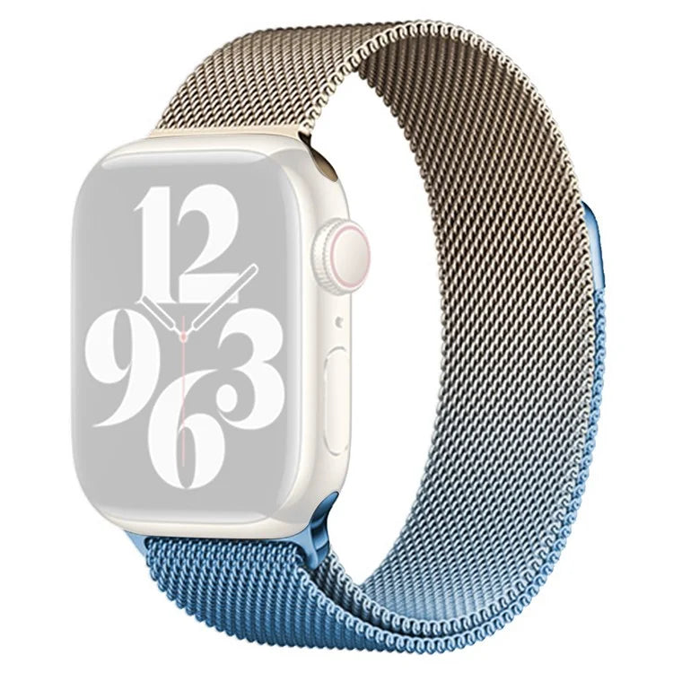 For Apple Watch Series 9 8 7 41mm  /  6 5 4 SE (2023) SE (2022) SE 40mm  /  3 2 1 38mm Watch Band Gradient Magnetic Strap