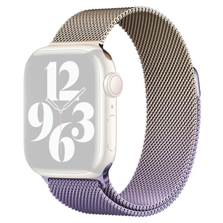 For Apple Watch Series 9 8 7 41mm  /  6 5 4 SE (2023) SE (2022) SE 40mm  /  3 2 1 38mm Watch Band Gradient Magnetic Strap