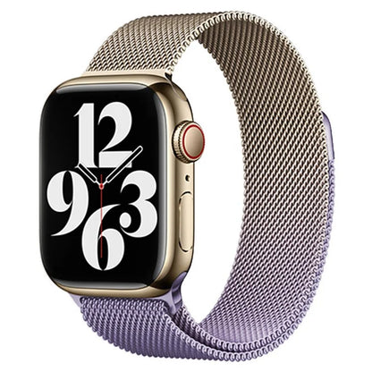 For Apple Watch Series 9 8 7 41mm  /  6 5 4 SE (2023) SE (2022) SE 40mm  /  3 2 1 38mm Watch Band Gradient Magnetic Strap