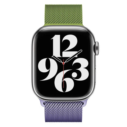 For Apple Watch Ultra  /  Ultra 2 49mm  /  9 8 7 45mm  /  6 5 4 SE (2022) SE (2023) SE 44mm  /  3 2 1 42mm Milanese Mesh Watchband