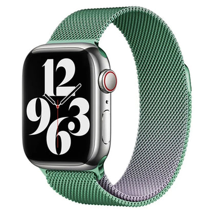 For Apple Watch Ultra  /  Ultra 2 49mm  /  9 8 7 45mm  /  6 5 4 SE (2022) SE (2023) SE 44mm  /  3 2 1 42mm Milanese Mesh Watchband