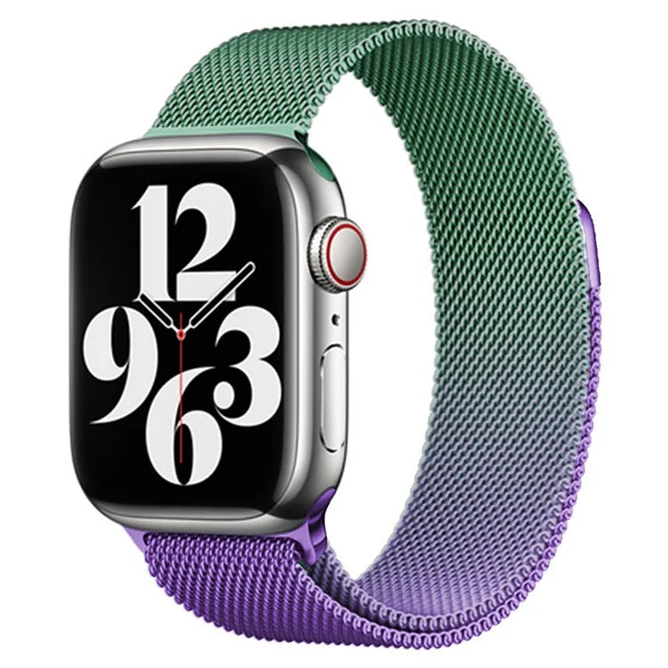 For Apple Watch Ultra  /  Ultra 2 49mm  /  9 8 7 45mm  /  6 5 4 SE (2022) SE (2023) SE 44mm  /  3 2 1 42mm Milanese Mesh Watchband