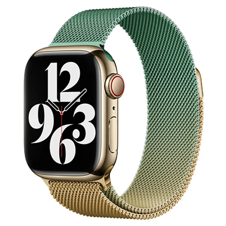 For Apple Watch Ultra  /  Ultra 2 49mm  /  9 8 7 45mm  /  6 5 4 SE (2022) SE (2023) SE 44mm  /  3 2 1 42mm Milanese Mesh Watchband