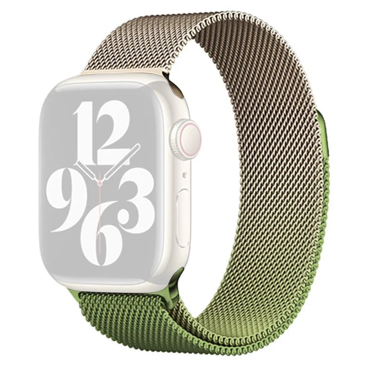 For Apple Watch Ultra  /  Ultra 2 49mm  /  9 8 7 45mm  /  6 5 4 SE (2022) SE (2023) SE 44mm  /  3 2 1 42mm Milanese Mesh Watchband