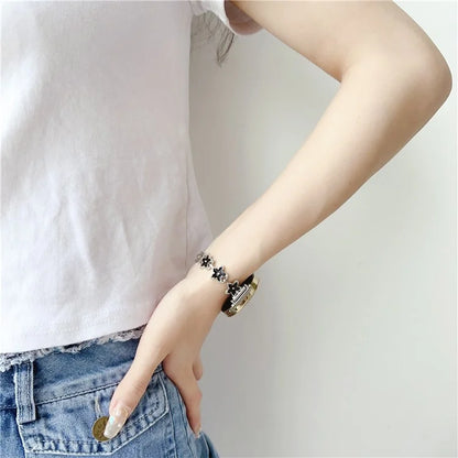 For Samsung Galaxy Watch6 Classic 43mm /  Watch6 40mm Watch Bracelet 20mm Zinc Alloy Strap