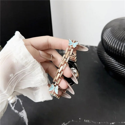 For Samsung Galaxy Watch6 Classic 43mm /  Watch6 40mm Watch Bracelet 20mm Zinc Alloy Strap