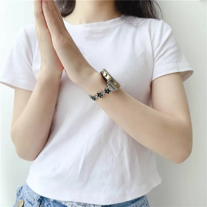 For Samsung Galaxy Watch6 Classic 43mm /  Watch6 40mm Watch Bracelet 20mm Zinc Alloy Strap