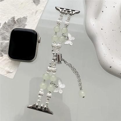 For Apple Watch Series 9 8 7 41mm / 6 5 4 SE (2023) SE (2022) SE 40mm / 3 2 1 38mm Watch Strap Beads Bracelets