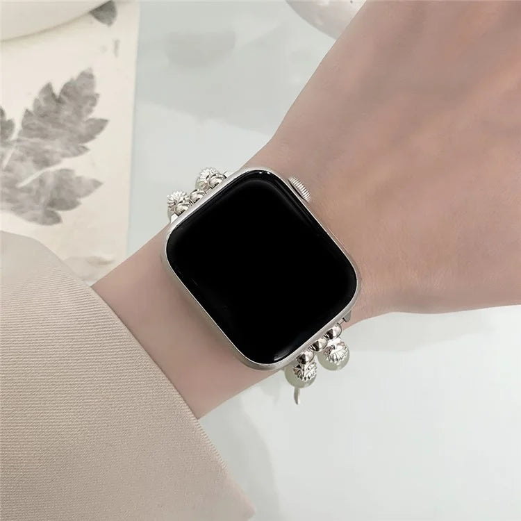 For Apple Watch Series 9 8 7 41mm / 6 5 4 SE (2023) SE (2022) SE 40mm / 3 2 1 38mm Watch Strap Beads Bracelets