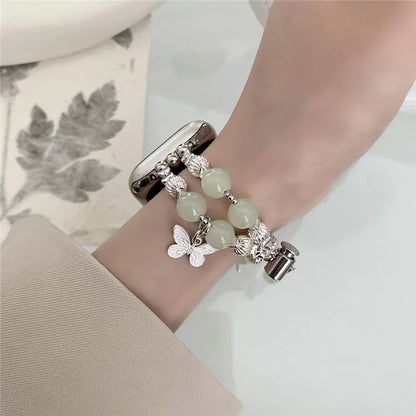 For Apple Watch Series 9 8 7 41mm / 6 5 4 SE (2023) SE (2022) SE 40mm / 3 2 1 38mm Watch Strap Beads Bracelets
