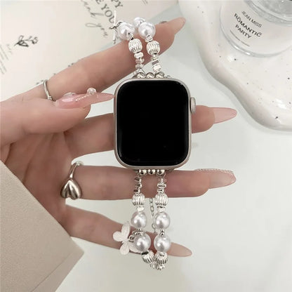 For Apple Watch Series 9 8 7 41mm / 6 5 4 SE (2023) SE (2022) SE 40mm / 3 2 1 38mm Watch Strap Beads Bracelets