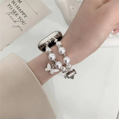 For Apple Watch Series 9 8 7 41mm / 6 5 4 SE (2023) SE (2022) SE 40mm / 3 2 1 38mm Watch Strap Beads Bracelets