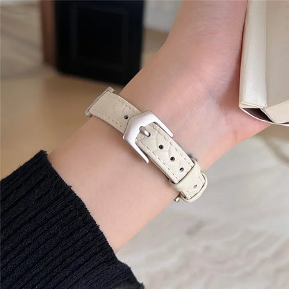 For Apple Watch Series 9 8 7 41mm / 6 5 4 SE (2023) SE (2022) SE 40mm / 3 2 1 38mm Genuine Cow Leather Band Replacement Bracelet