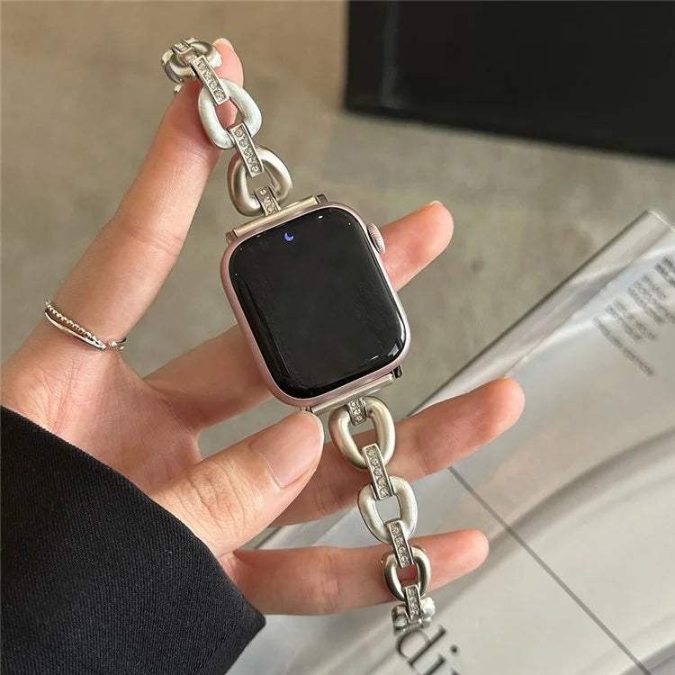 For pple Watch Ultra 2 Ultra 49mm / 9 8 7 45mm / 6 5 4 SE (2023) SE (2022) SE 44mm / 3 2 1 42mm Wristband Zinc Alloy Watch Strap