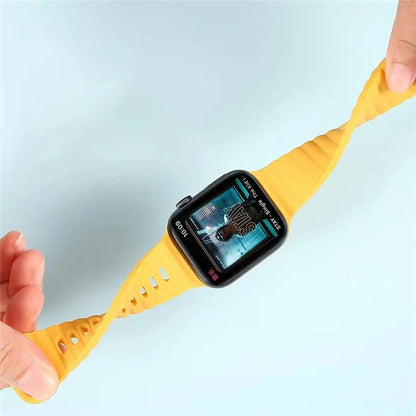For Apple Watch Series 9 8 7 41mm / 6 5 4 SE (2023) SE (2022) SE 40mm / 3 2 1 38mm Strap Silicone Replacemnet Band